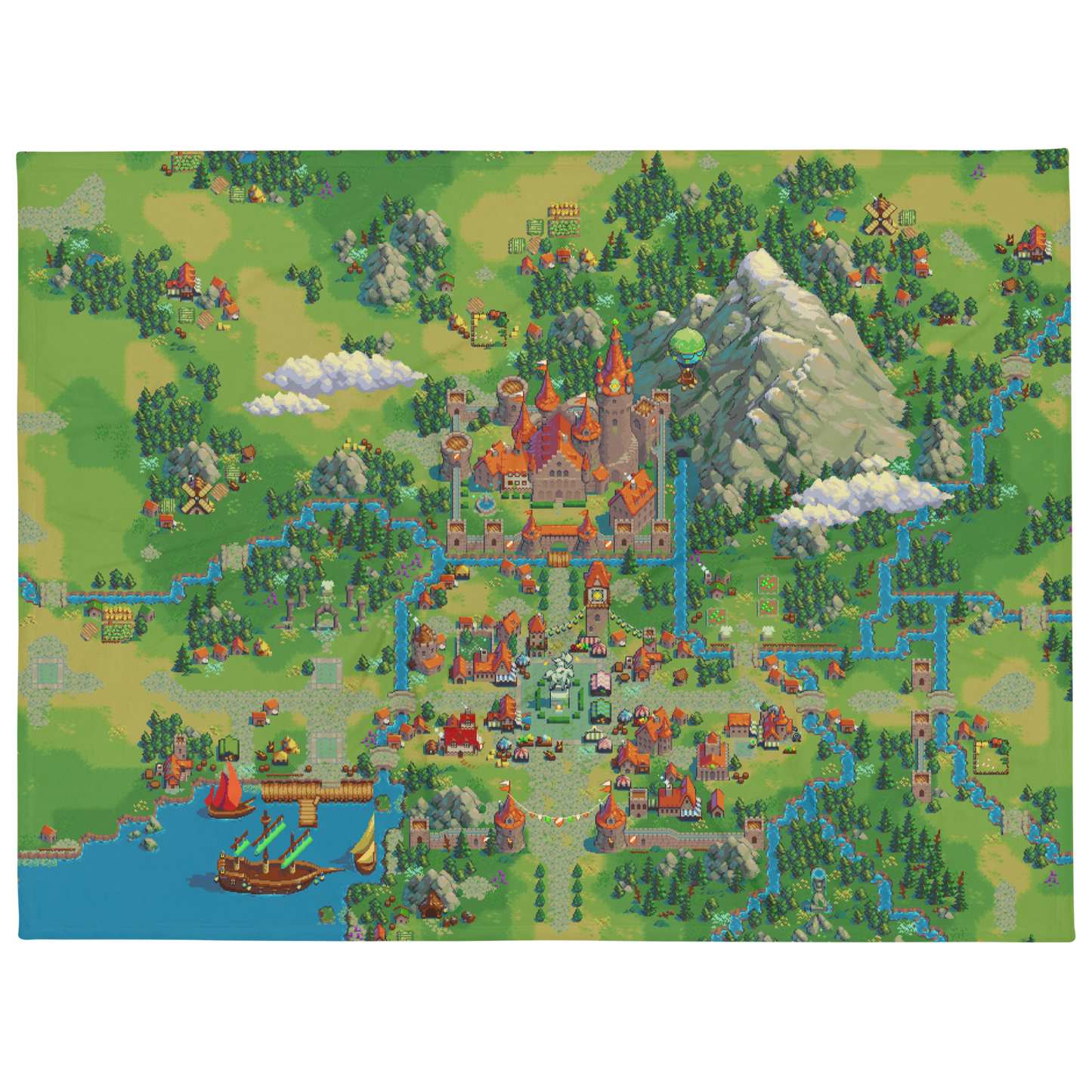 Serendale Map Blanket