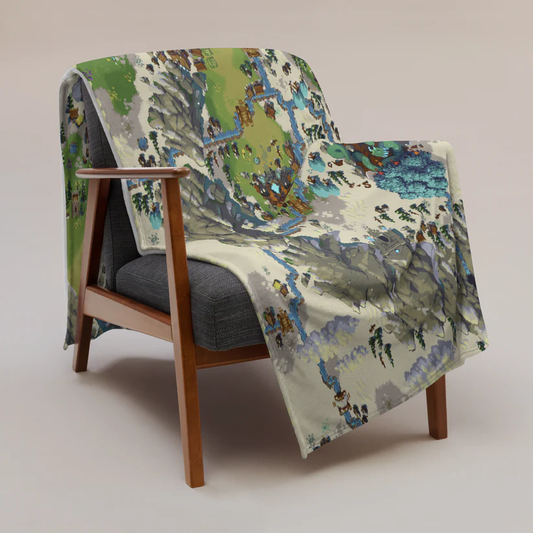 Crystalvale Map Blanket