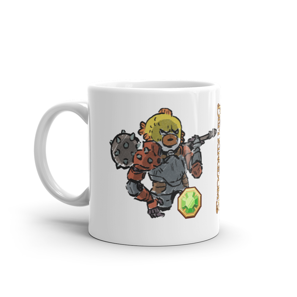 Warrior Bloater - White Mug