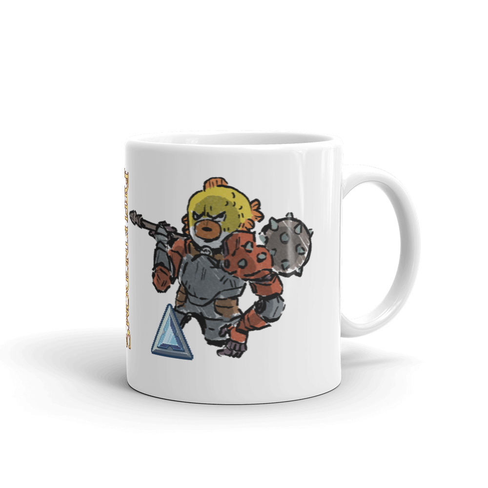 Warrior Bloater - White Mug