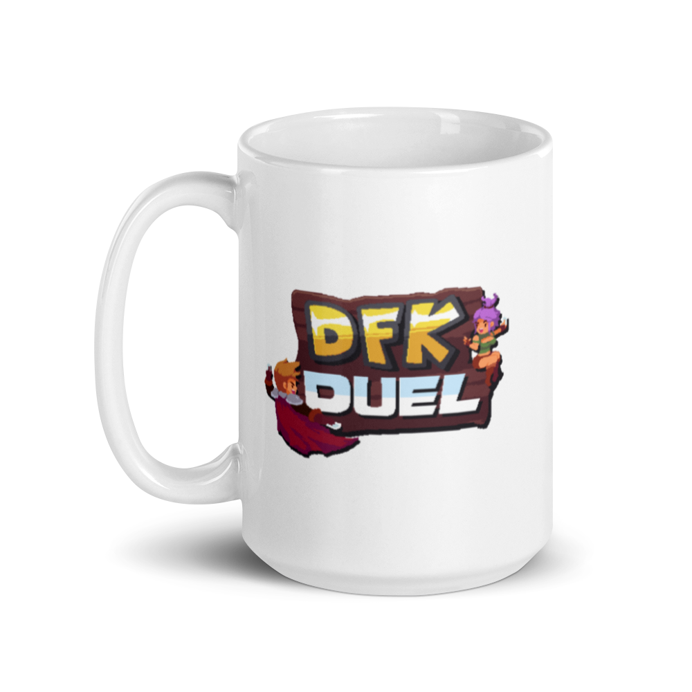 DFK Duel - White Mug