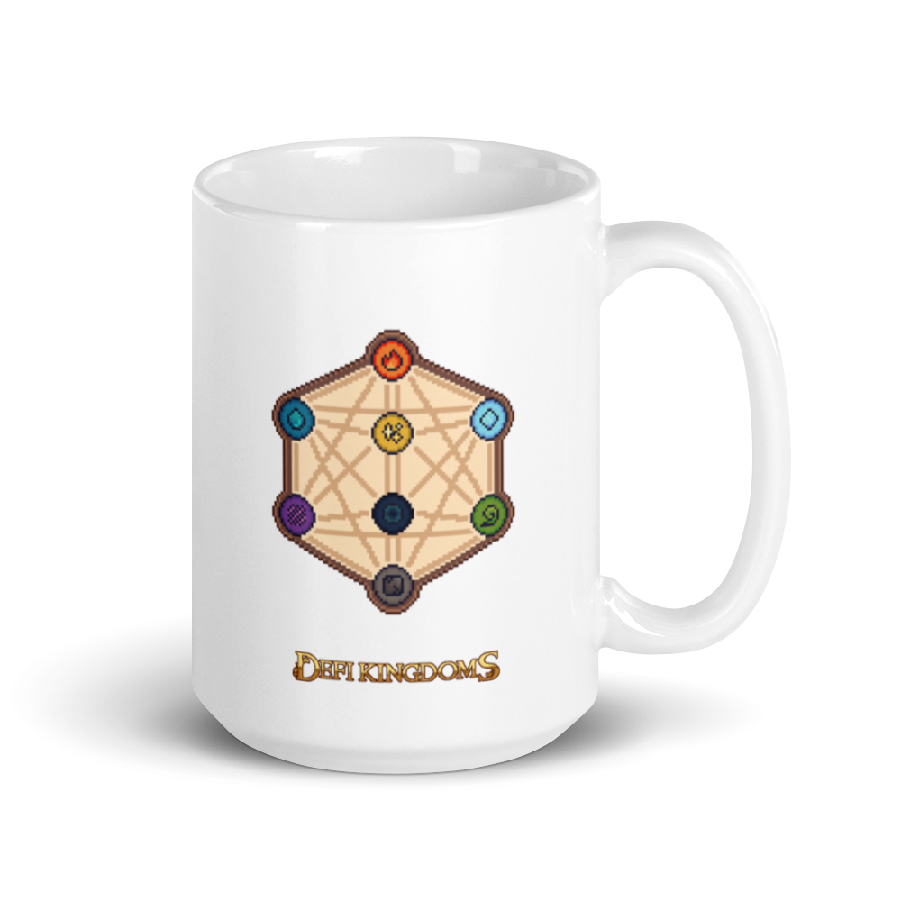 DFK Duel - White Mug