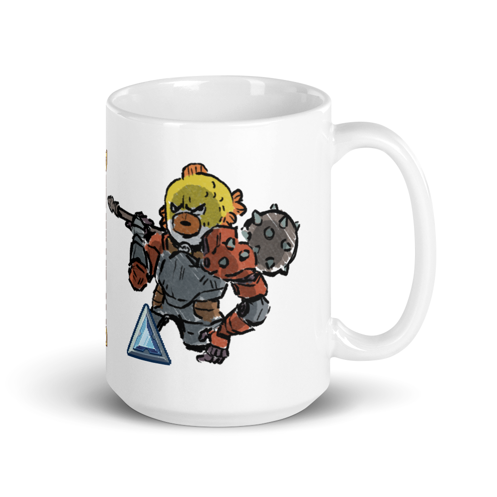 Warrior Bloater - White Mug